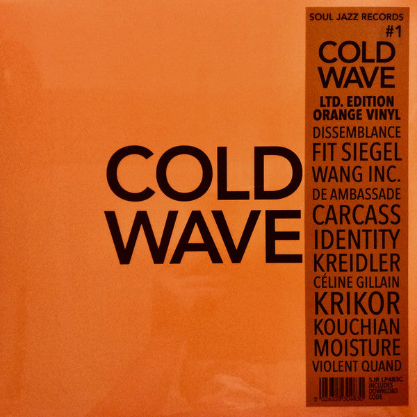 COLD WAVE #1 [ORANGE 2LP VINYL]