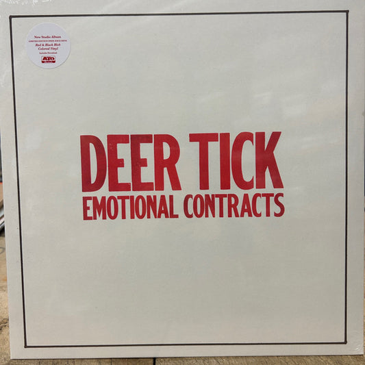 EMOTIONAL CONTRACTS (INDIE EXCLUSIVE RED WITH BLACK SPLATTER VINYL)