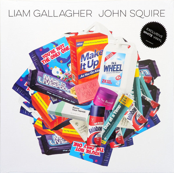 LIAM GALLAGHER & JOHN SQUIRE (INDIE EXCLUSIVE WHITE VINYL)