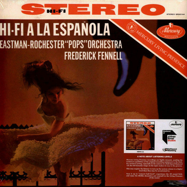 EASTMAN?ROCHESTER "POPS" ORCHESTRA, FREDERICK FENNELL HI?FI A LA ESPANOLA (MERCURY LIVING PRESENCE HALF SPEED) LP