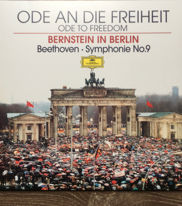 BERNSTEIN, LEONARD ODE AN DIE FREIHEIT/ODE TO FREEDOM ? BEETHOVEN: SYMPHONY NO. 9 IN D MINOR, OP. 125 LP