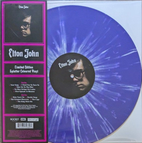 ELTON JOHN (PURPLE SPLATTER VINYL)