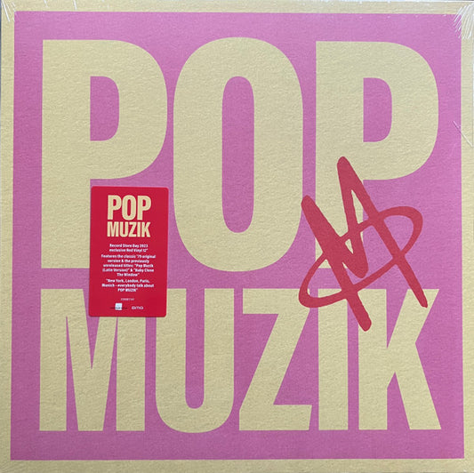 M / ROBIN SCOTT RSD 2023 - POP MUZIK/BABY CLOSE THE WINDOW (RSD23 EX)