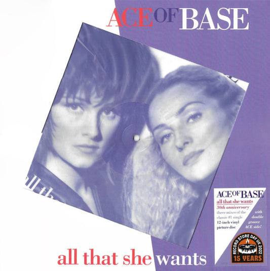 RSD 2022 -  ALL THAT SHE WANTS (PICTURE DISC/3 MIXES) 30TH ANNIVERSARY