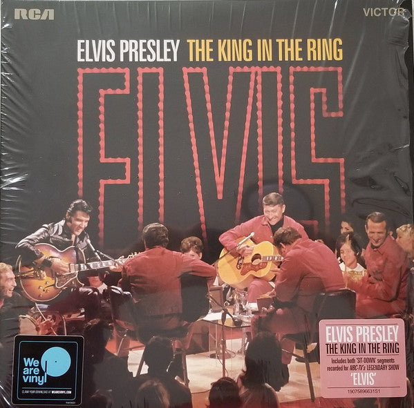 ELVIS PRESLEY THE KING IN THE RING