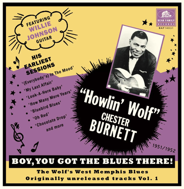 BOY, YOU GOT THE BLUES THERE! VOL. 1: THE WOLF'S WEST MEMPHIS BLUES