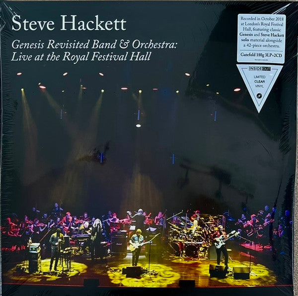 STEVE HACKETT GENESIS REVISITED BAND & ORCHESTRA: LIVE (VINYL RE-ISSUE 2022) (GATEFOLD BLACK 3LP+2CD & LP-BOOKLET)