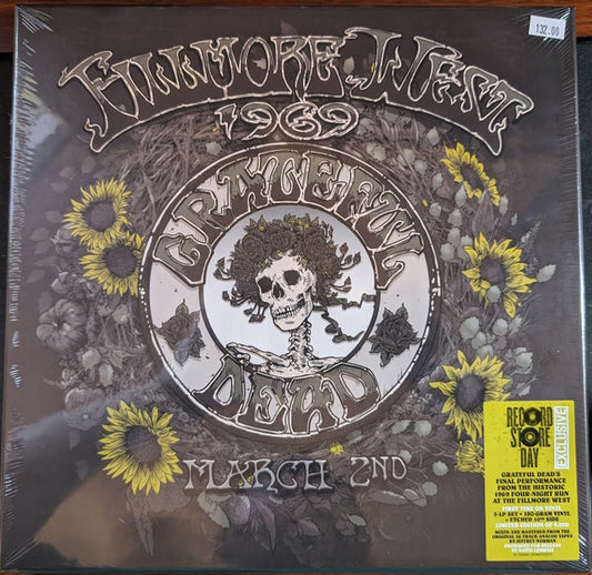 BF 2023 - FILLMORE WEST, SAN FRANCISCO, CA 3/2/1969 (180G 5LP WITH 10TH SIDE ETCHING/TWO PIECE TELESCOPE BOX)