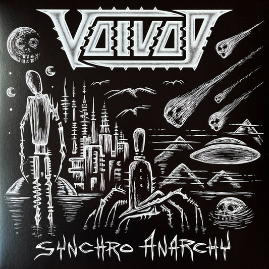 VOIVOD SYNCHRO ANARCHY/BLACK LP & POSTER