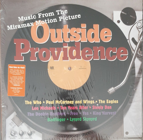 OUTSIDE PROVIDENCE OUTSIDE PROVIDENCE (MUSIC-MIRAMAX MOTION PICTURE)-TRANSLUCENT ORANGE