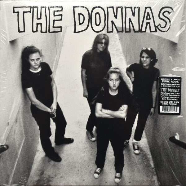 THE DONNAS (NATURAL WITH BLACK SWIRL VINYL)