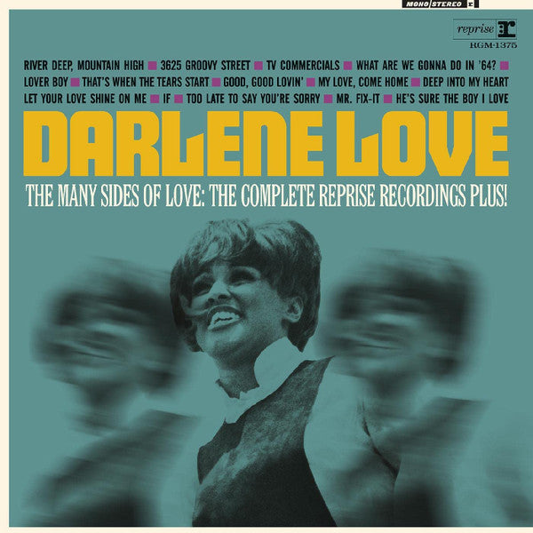 RSD 2022 - DARLENE LOVE: THE MANY SIDES OF LOVE - THE COMPLETE REPRISE RECORDINGS PLUS! (TEAL VINYL)