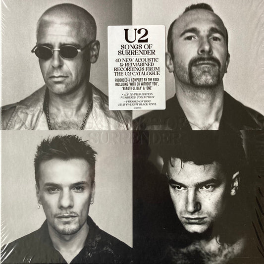 U2 SONGS OF SURRENDER (LTD ED 4LP SUPER DLX COLLECTOR'S BOXSET)