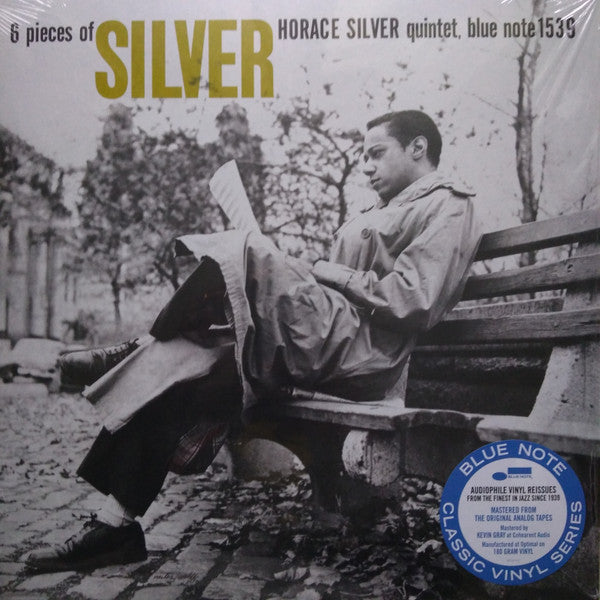 HORACE SILVER QUINTET 6 PIECES OF SILVER (BLUE CLASSIC LP)