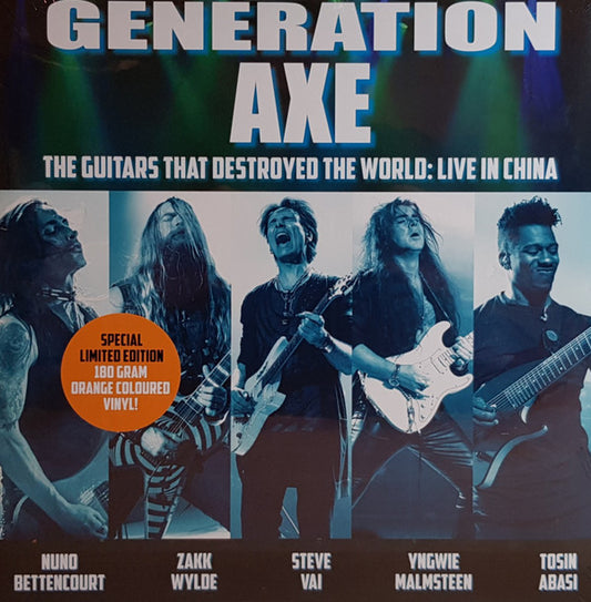 GENERATION AXE: GUITARS THAT DESTROYED THAT WORLD ? LIVE IN CHINA