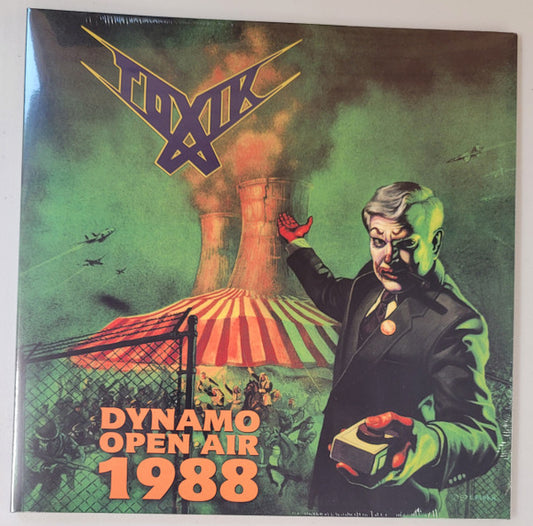 DYNAMO OPEN AIR 1988 (RED WITH BLACK SPLATTER)