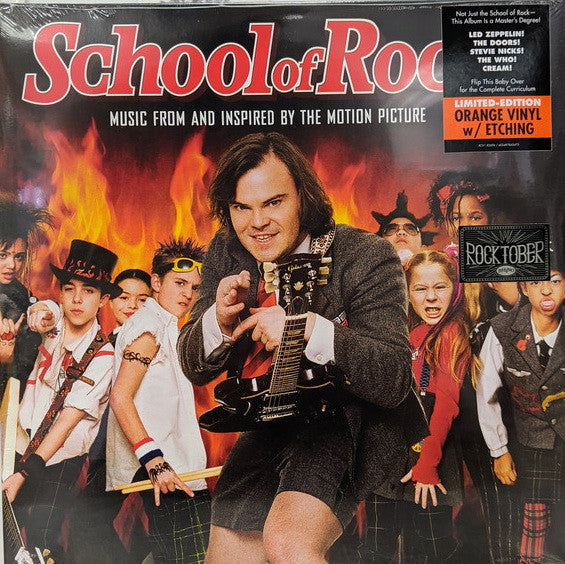 SCHOOL OF ROCK (MUSIC FROM AND INSPIRED BY THE MOTION PICTURE) [ORANGE]