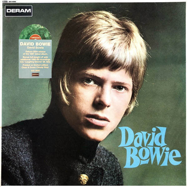 DAVID BOWIE (DLX ED.) (INDIE EXCLUSIVE 2LP CLOUDY GREEN VINYL)