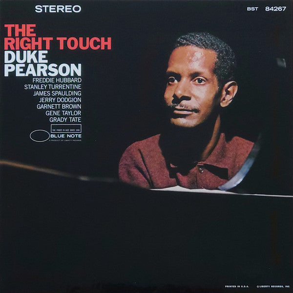 RIGHT TOUCH, THE (BLUE NOTE TONE SERIES) (LP)