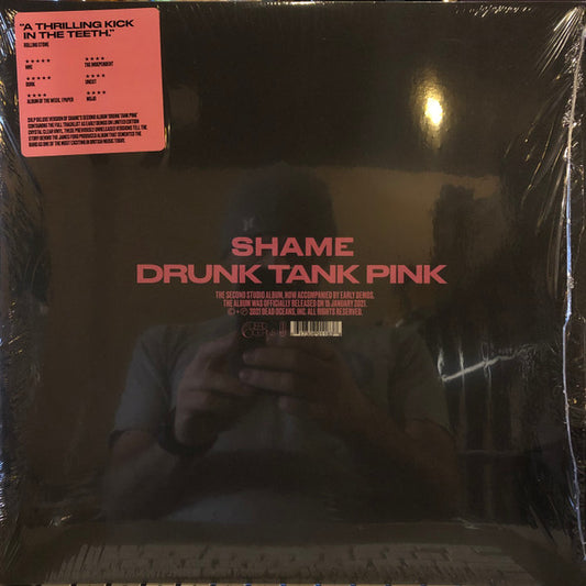 SHAME DRUNK TANK PINK (2LP DELUXE EDITION-CRYSTAL CLEAR)