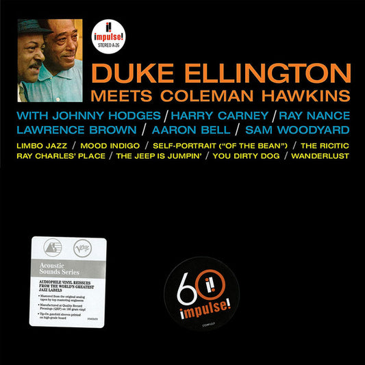 DUKE ELLINGTON MEETS COLEMAN HAWKINS (LP)