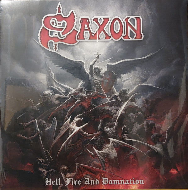 SAXON HELL, FIRE AND DAMNATION (LP)