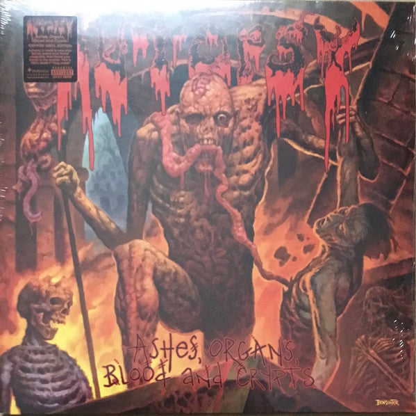 ASHES, ORGANS, BLOOD & CRYPTS (ORANGE LP)