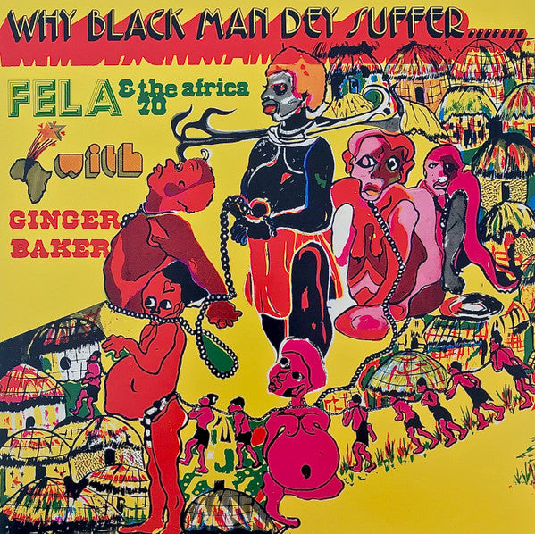 WHY BLACK MEN THEY SUFFER (TRANSPARENT YELLOW VINYL)