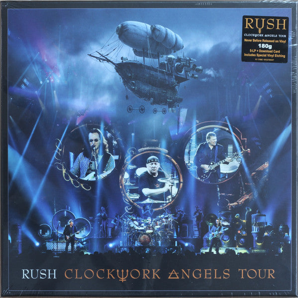 RUSH CLOCKWORK ANGELS TOUR (5LP)