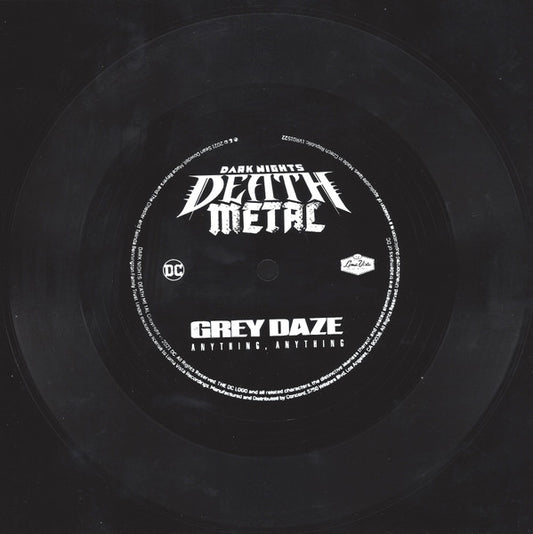 DARK NIGHTS: DEATH METAL #2 SOUNDTRACK SPECIAL EDITION FLEXI SINGLE - ANYTHING, ANYTHING (INDIE LP)