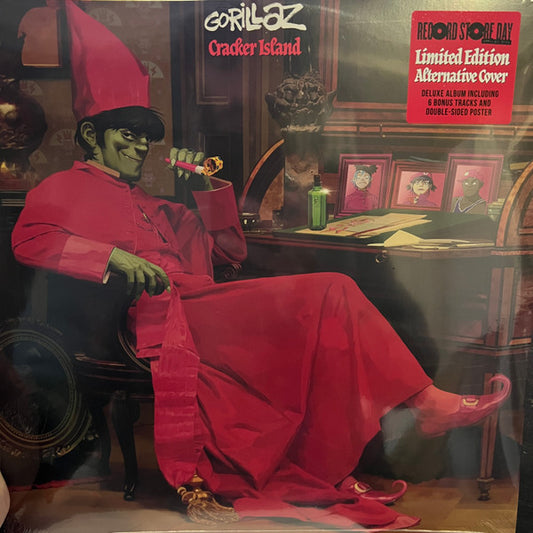 GORILLAZ RSD 2024 - CRACKER ISLAND (2LP PINK VINYL)