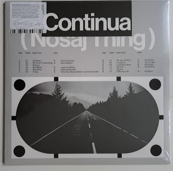 CONTINUA (INDIE EXCLUSIVE, CRYSTAL CLEAR VINYL)