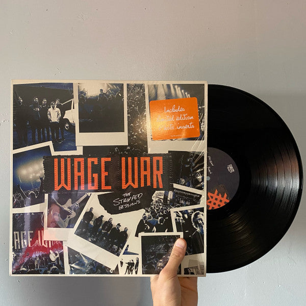 WAGE WAR STRIPPED SESSIONS, THE (LP)