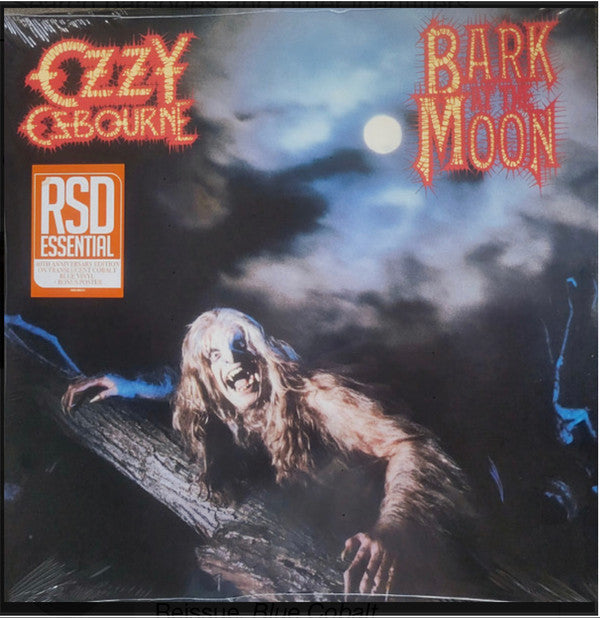 OZZY OSBOURNE BARK AT THE MOON (INDIE EXCLUSIVE TRANSLUCENT COBALT BLUE VINYL)