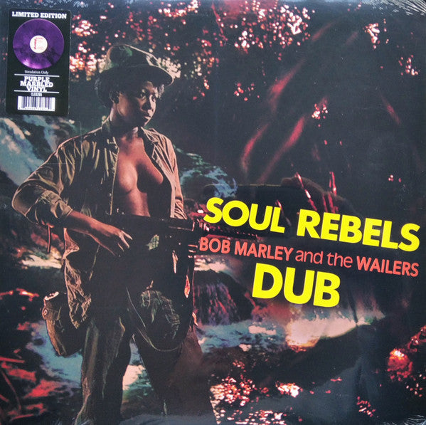 MARLEY, BOB & THE WAILERS SOUL REBELS DUB (PURPLE MARBLE COLOURED)