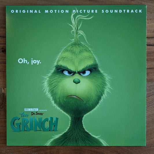 DR. SEUSS’ THE GRINCH-ORIGINAL MOTION PICTURE SOUNDTRACK (CLEAR WITH RED & WHITE "SANTA SUIT" SWIRL VINYL)