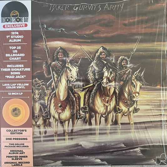 RSD 2023 - THE BAKER GURVITZ ARMY (YELLOW & ORANGE VINYL)