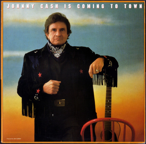 JOHNNY CASH IS COMING TO TOWN (LP)