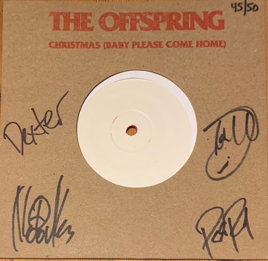 CHRISTMAS (BABY PLEASE COME HOME) (RED 7")