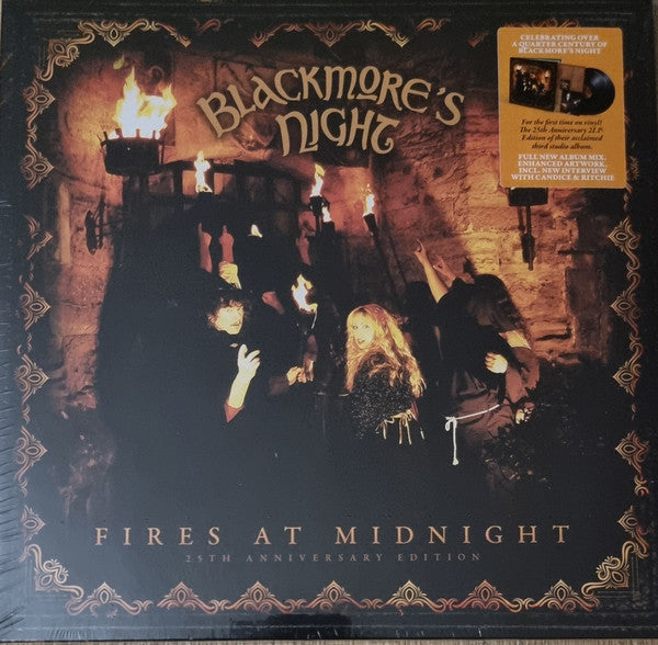 FIRES AT MIDNIGHT (25TH ANNIVERSARY NEW MIX) (BLACK VINYL)