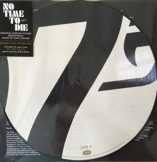 NO TIME TO DIE (LIMITED 007 PICTURE DISC LP)