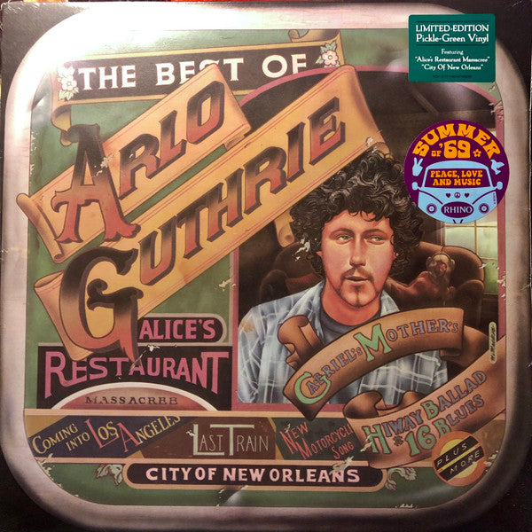 THE BEST OF ARLO GUTHRIE (GREEN VINYL)