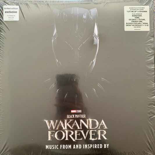 BLACK PANTHER: WAKANDA FOREVER - MUSIC FROM AND INSPIRED BY (2LP)