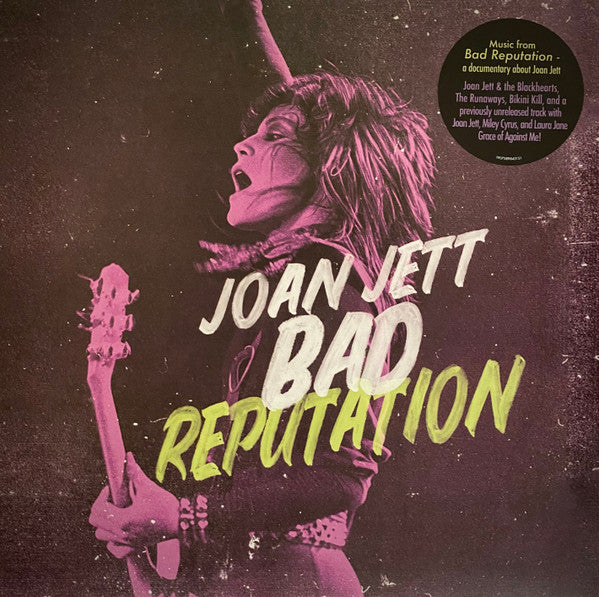 BAD REPUTATION (MUSIC FROM THE ORIGINAL MOTION PICTURE)(BLACK VINYL)