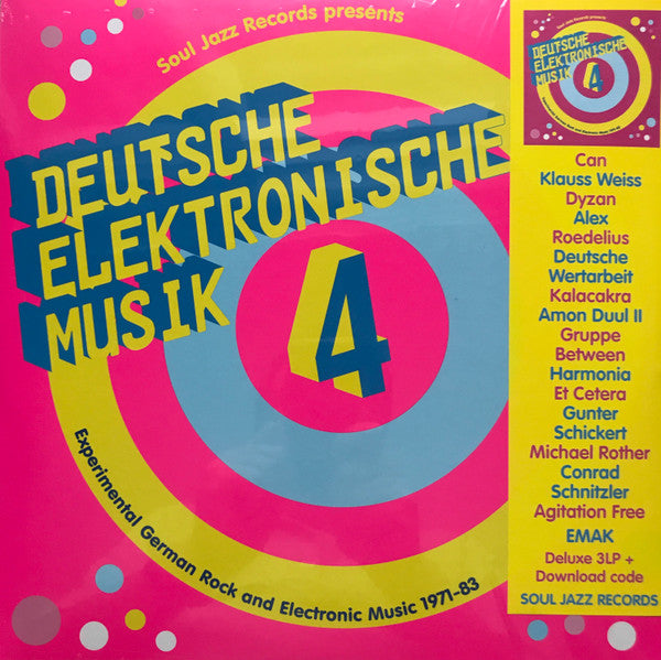 DEUTSCHE ELEKTRONISCHE MUSIK 4 - EXPERIMENTAL GERMAN ROCK AND ELECTRONIC MUSIC 1971-83