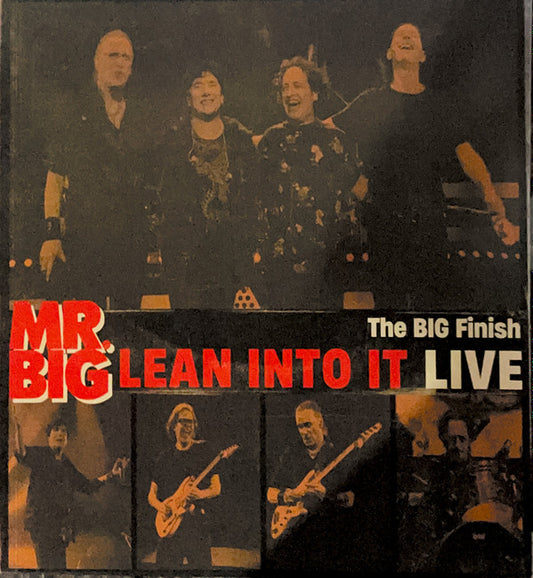 RSD 2024 - THE BIG FINISH: LEAN INTO IT LIVE (180G-BLACK & RED SPLATTER)