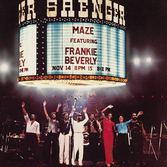 MAZE FT. FRANKIE BEVERLY LIVE IN NEW ORLEANS (2LP)