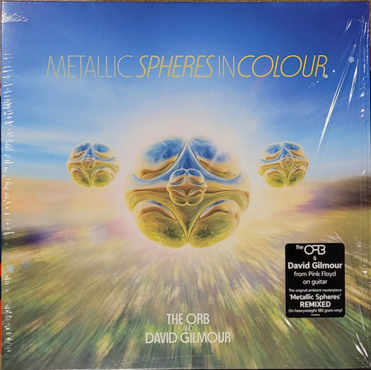 THE ORB AND DAVID GILMOUR METALLIC SPHERES IN COLOUR