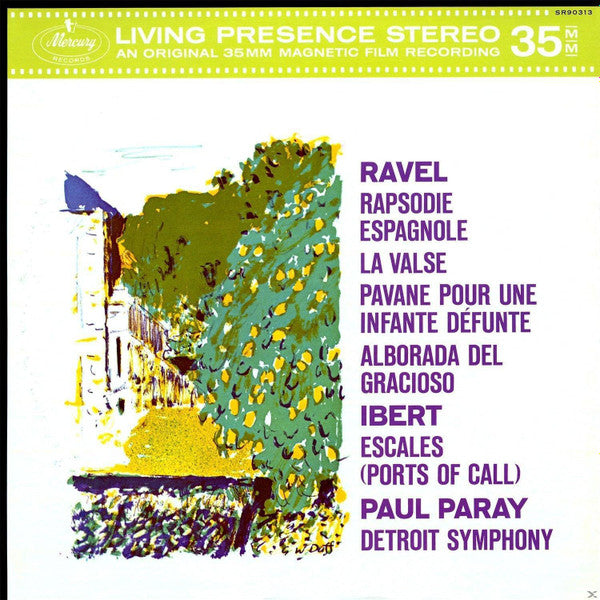 PARAY, PAUL / DET SO ORCH MUSIC BY RAVEL & IBERT (LP)