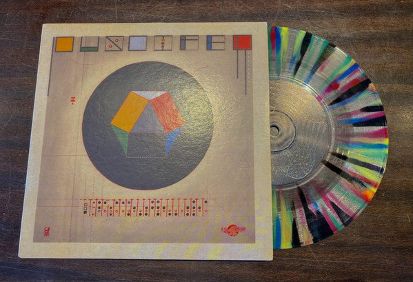 BULLET TRAIN TO IOWA/THE UNDERWHELMING REMIX (7" CLEAR W/RED, YELLOW, GREEN, BLUE & BLACK SPLATTER VINYL)